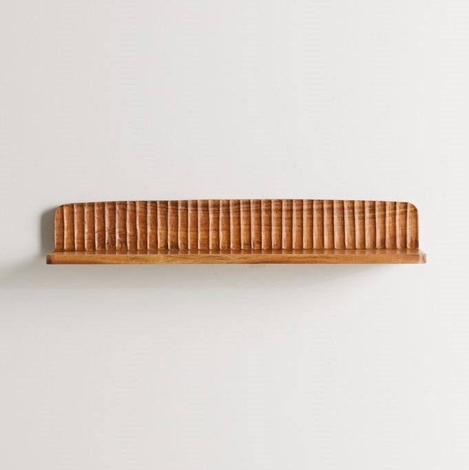 Jupiter Rectangular Wall Rack (Brown)