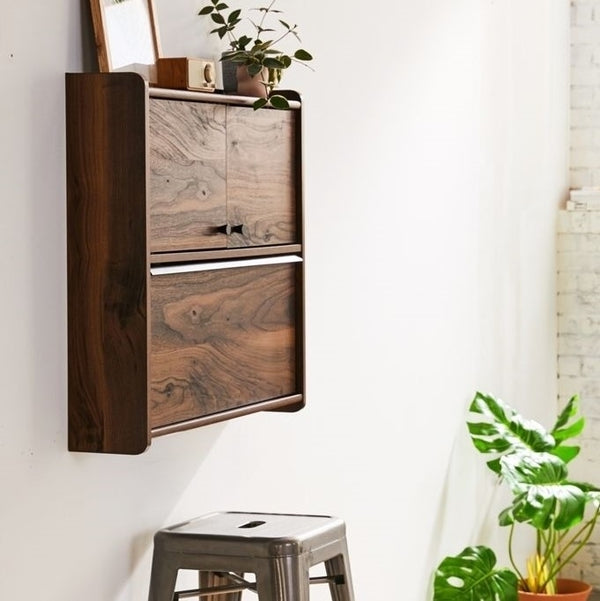 Edison Rectangular Wall Cabinet Cum Study