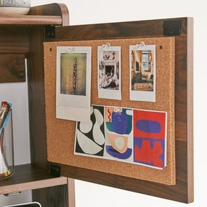 Edison Rectangular Wall Cabinet Cum Study