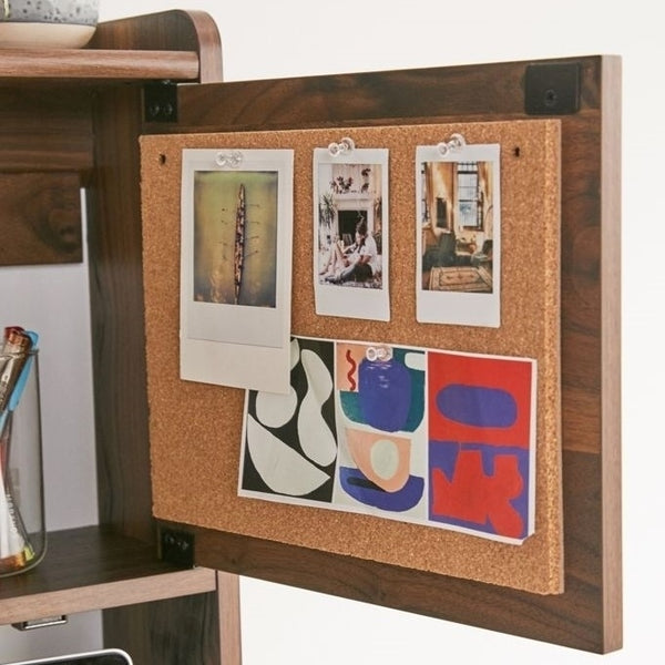 Edison Rectangular Wall Cabinet Cum Study
