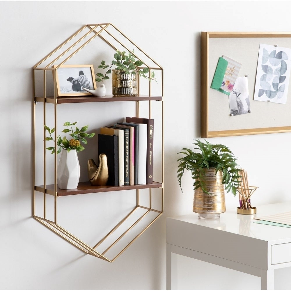 Wall Rack Small Size Design Minnie Rectangular Wall Rack