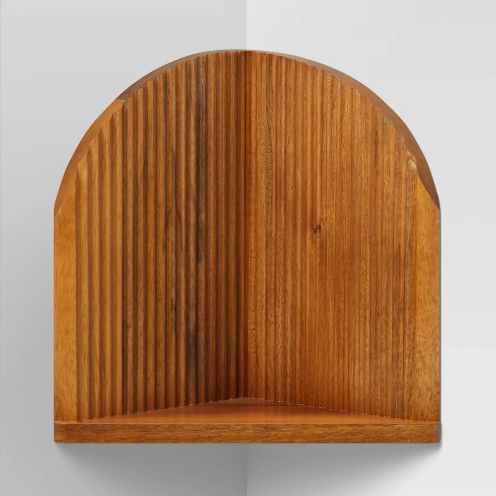 Decorative Wooden Corner Wall Shelf