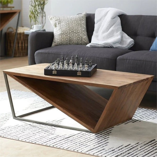 Solid woood treeffy coffee table
