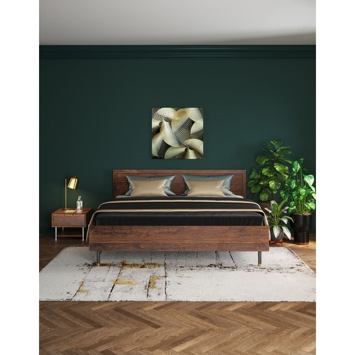 Wooden Queen Size Bed Ravello