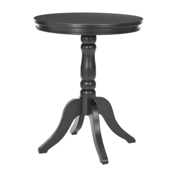 Safavieh Juliet Pine Wood Side Table in Black