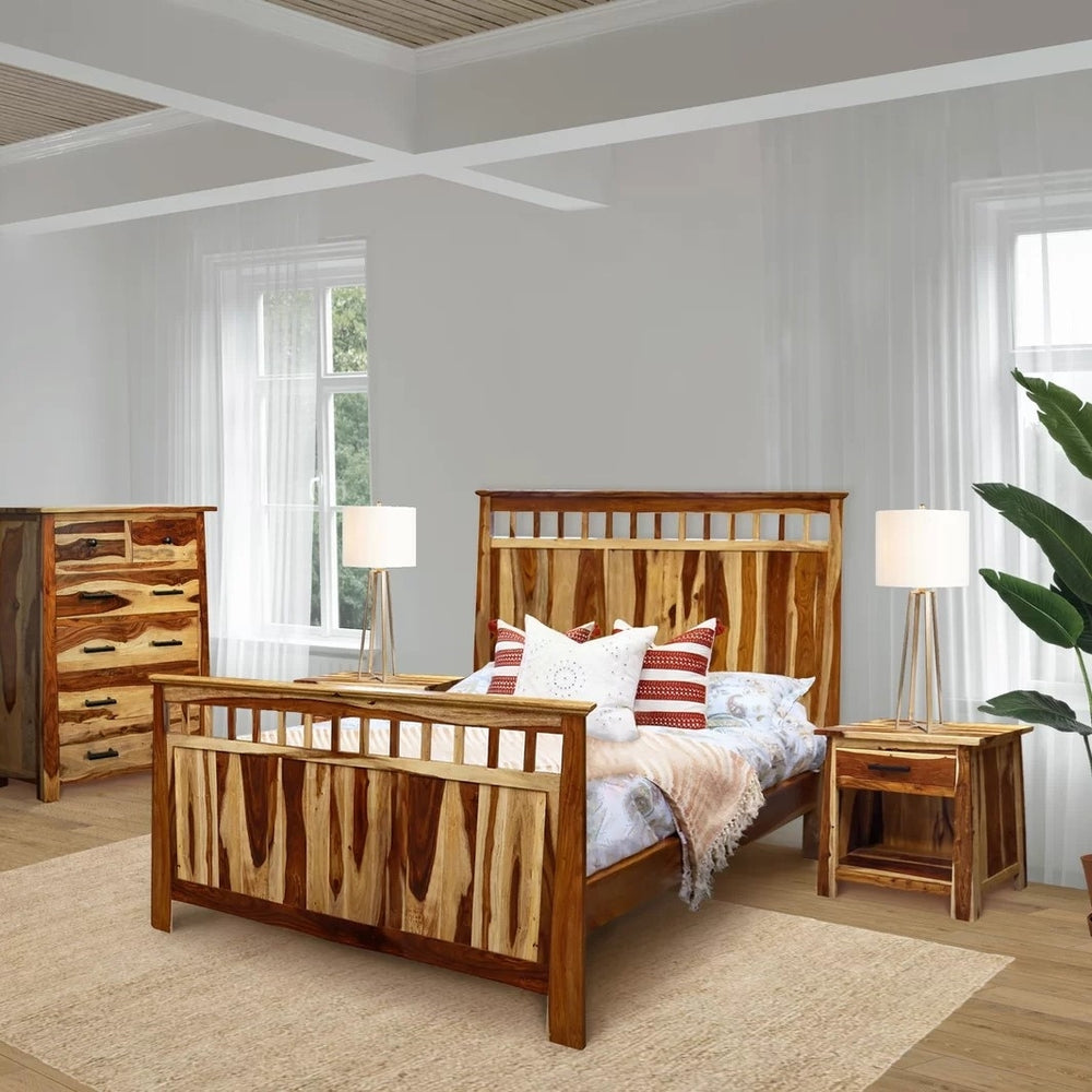 Arissa Solid Wood Bed
