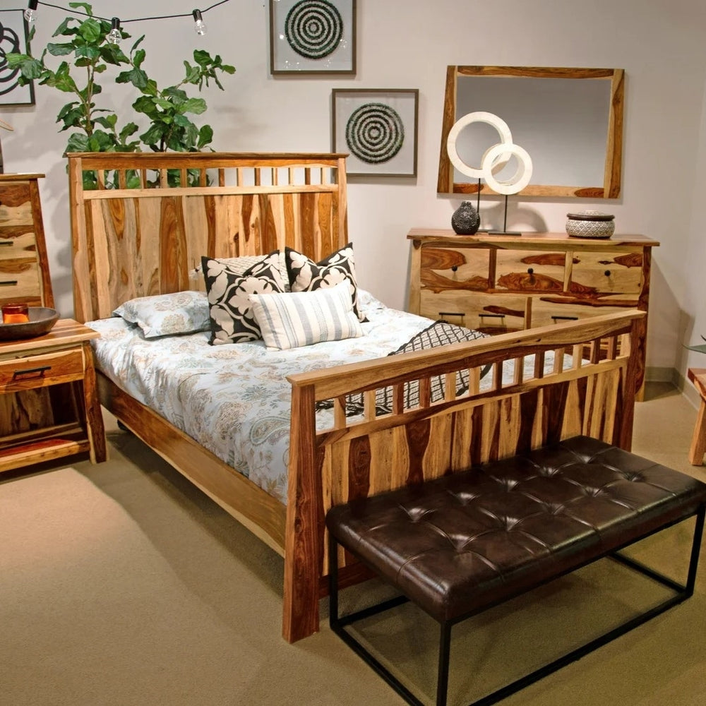 Arissa Solid Wood Bed
