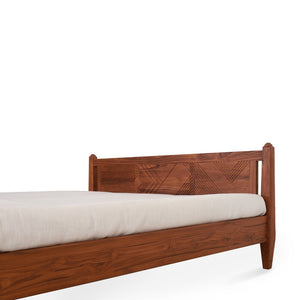 Ritto Solid Wood Bed