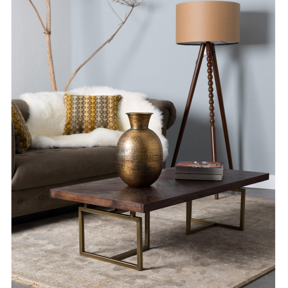 Solid wood zony coffee table