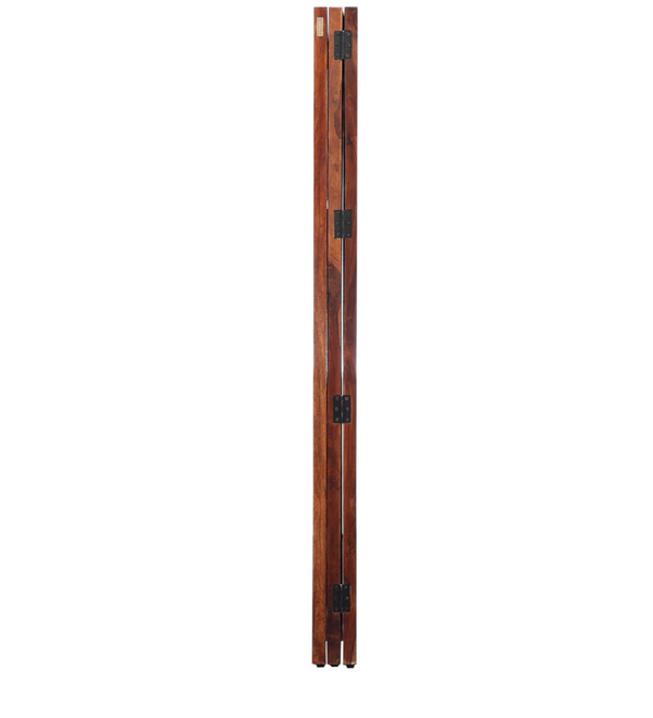 Florito Sheesham Wood Room Divider in Natural Finish