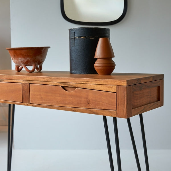 Drench - Solid Acacia Wood Console