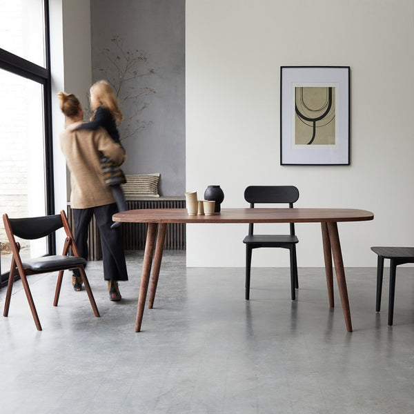 Solid mango wood dining table 4/6 people