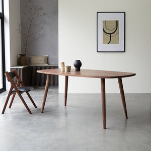 Solid mango wood dining table 4/6 people