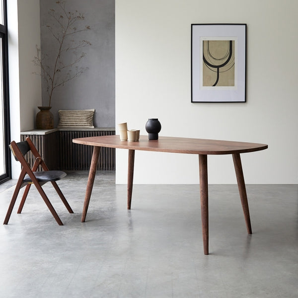 Solid mango wood dining table 4/6 people