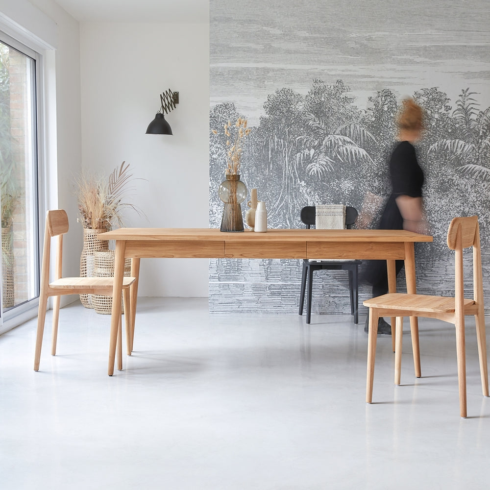 Solid wood teak Table