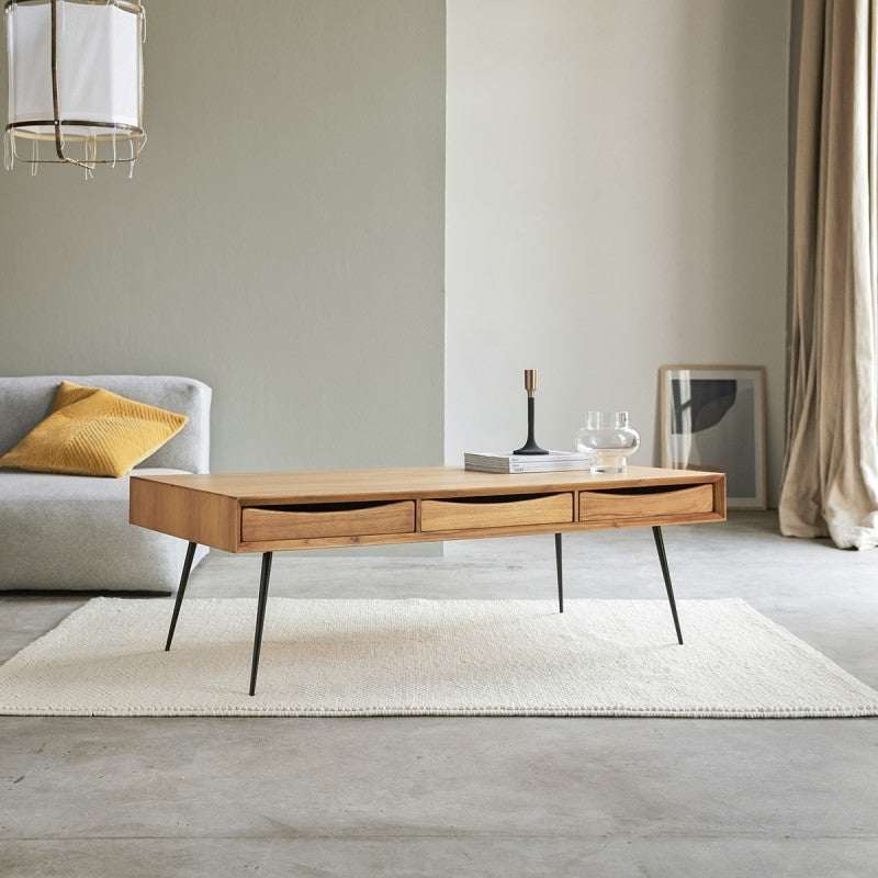 Loch - Solid Teak Wood coffee table