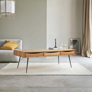 Loch - Solid Teak Wood coffee table