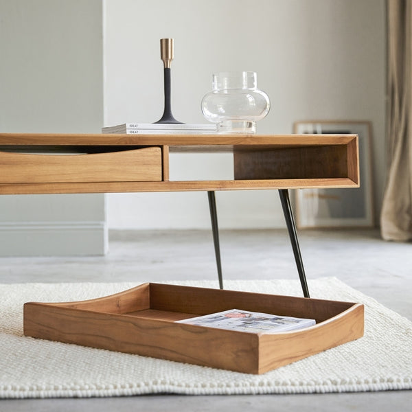 Loch - Solid Teak Wood coffee table