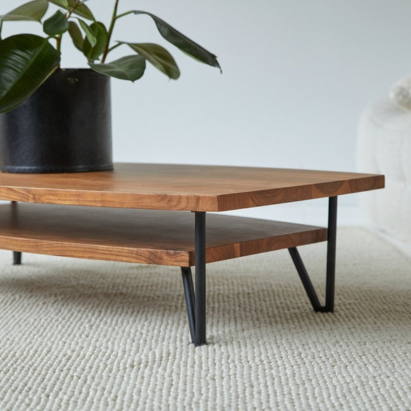 Drench - Coffee table in solid acacia wood