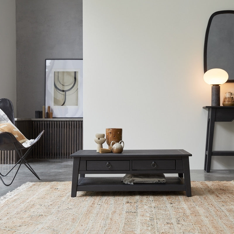 Inky - Solid Mango wood coffee table