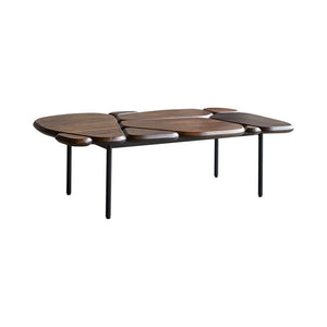 Coffee table in Mango wood and metal