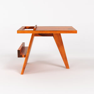 Rinika End Table In Honey Oak Finish