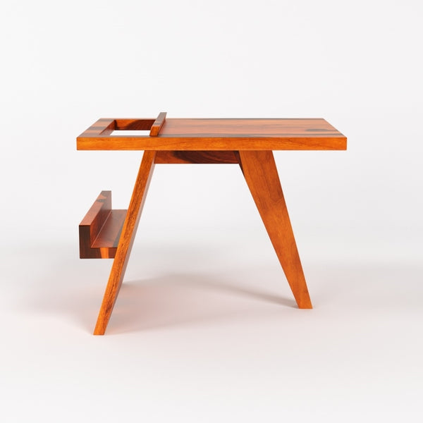 Rinika End Table In Honey Oak Finish