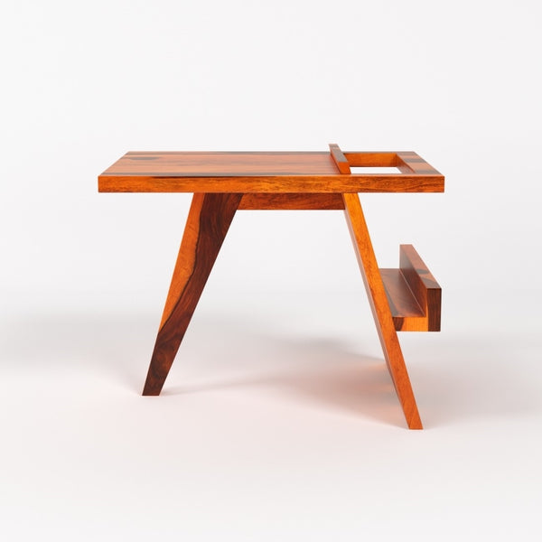 Rinika End Table In Honey Oak Finish
