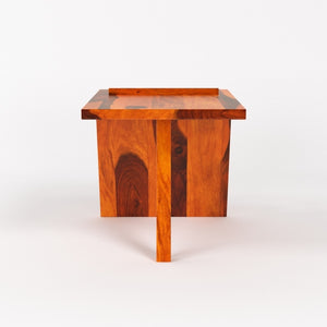 Rinika End Table In Honey Oak Finish