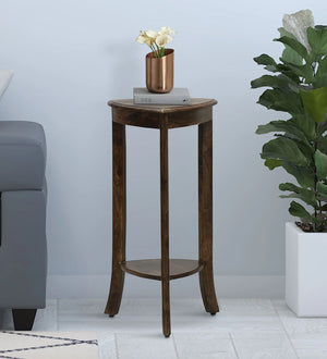 Ptonrim Sheesham Wood End Table In Provincial Teak Finish