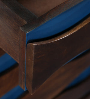 Cassville Solid Wood Chest of Drawer in Provincial Teak Finish