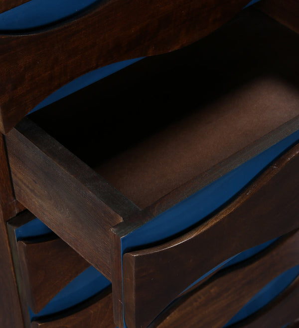 Cassville Solid Wood Chest of Drawer in Provincial Teak Finish