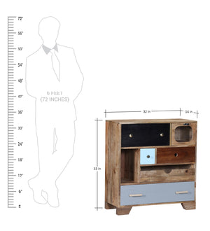 Morila Chest Of Drawers  in Natural Finish