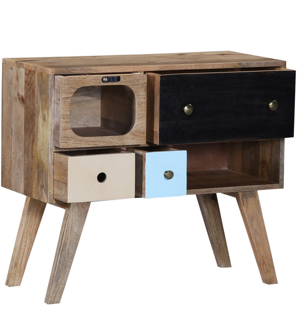 Morila Mango Wood Cabinet in Natural Finish