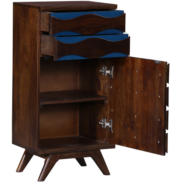 Cassville Solid Wood Chest of Drawer in Provincial Teak Finish