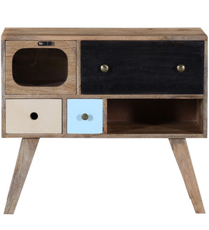 Morila Mango Wood Cabinet in Natural Finish