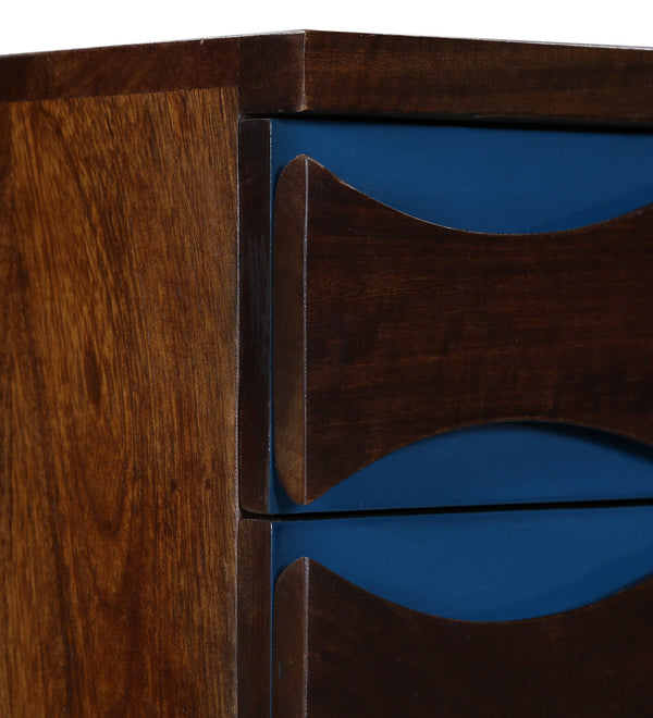 Cassville Solid Wood Chest of Drawer in Provincial Teak Finish