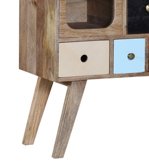 Morila Mango Wood Cabinet in Natural Finish