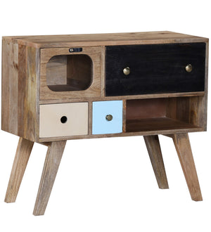 Morila Mango Wood Cabinet in Natural Finish