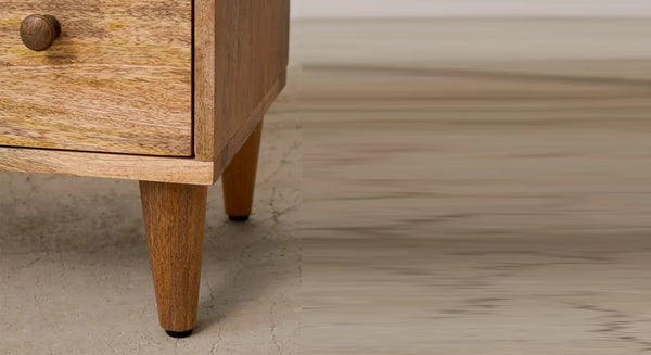 Twain Solid Wood Chest Of 5 Drawers In Matte Finish