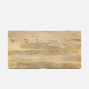 Herman Solid Wood Coffee Table In Natural Finish By Bohemiana