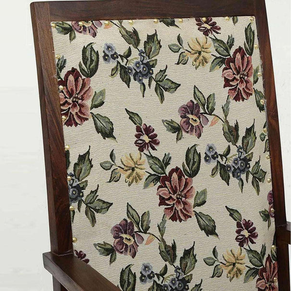 Brotton Sheesham Wood Arm Chair In Provincial Teak Finish