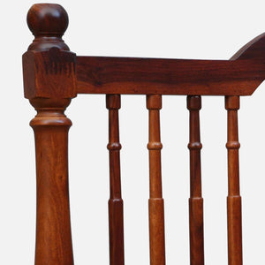 Nilaya Sheesham Wood Single Bed In Honey Oak Finish (36 - 78 inch Mattress Size)