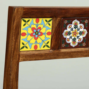 Rangrez Sheesham Wood 4 Seater Dining Set In Provincial Teak Finish