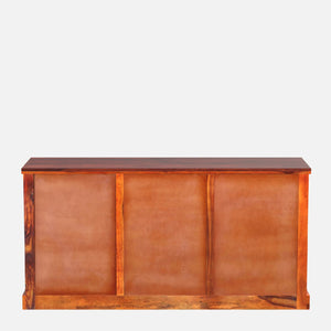 Rangrez Sheesham Wood Sideboard In Honey Oak