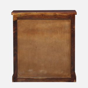 Rangrez Sheesham Wood Cabinet In Provincial Teak Finish