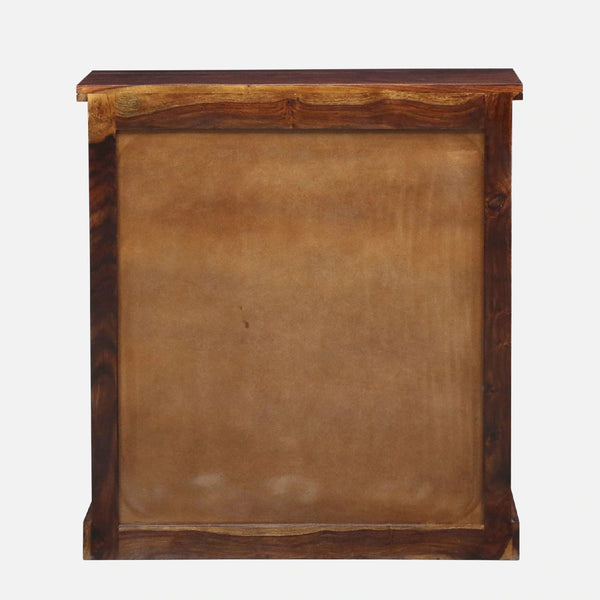 Rangrez Sheesham Wood Cabinet In Provincial Teak Finish