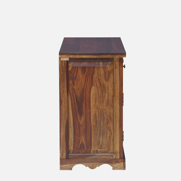 Rangrez Sheesham Wood Sideboard In Provincial Teak