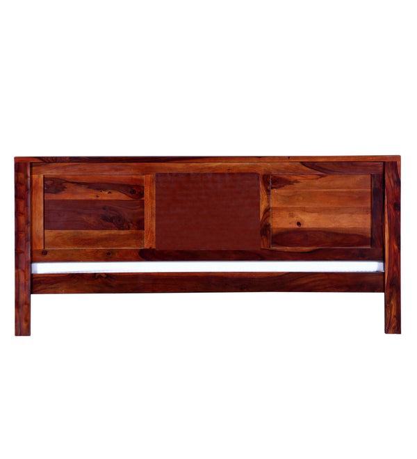 Rangrez Solid Wood King Size Bed In Honey Oak Finish (72 - 78 inch Mattress Size)