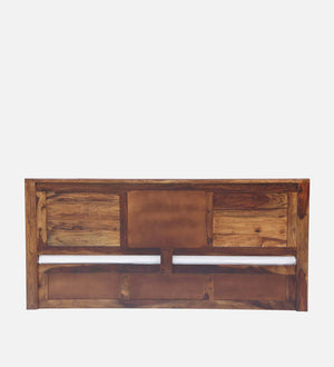 Rangrez Sheesham Wood King Size Bed In Provincial Teak Finish With Box Storage (72 - 78 inch Mattress Size)
